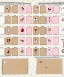 Moda Mistletoe Lane Patchwork Fabric by Bunny Hill Designs, lovestitching.co.uk, UK, Northern Ireland, ROI