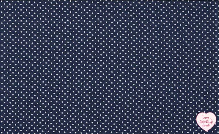 Makower UK Polka Dot Patchwork Fabric, lovestitching.co.uk, UK, NI, Northern Ireland, ROI