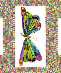 Makower The Very Hungry Caterpillar Patchwork Fabric, lovestitching.co.uk, UK, NI Northern Ireland, ROI