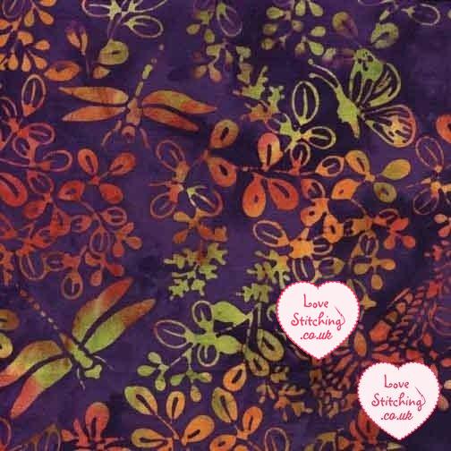 Makower UK, Batik Patchwork Fabric, lovestitching.co.uk, UK, Northern Ireland, NI, ROI