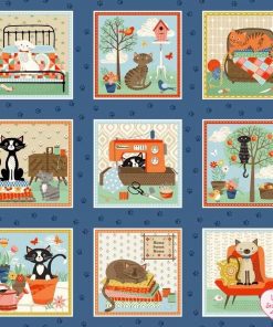 Makower Crafty Cats, lovestitching.co.uk, UK, Northern Ireland, ROI