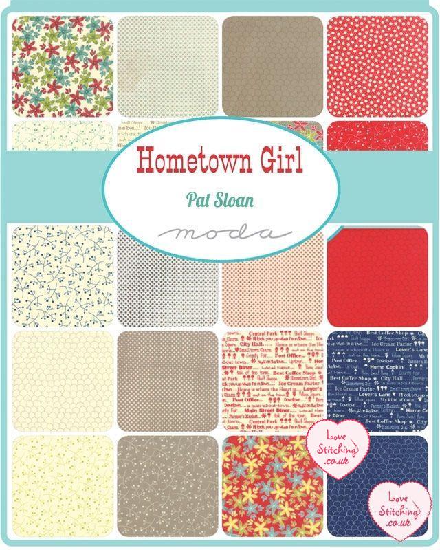 Moda Hometown Girl by Pat Sloan, lovestitching.co.uk, UK, Northern Ireland, ROI