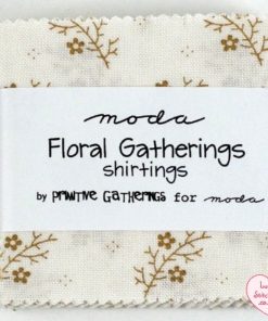 Moda Floral Gatherings shirtings by Primative Gatherings, lovestitching.co.uk, UK, Northern Ireland, NI, ROI