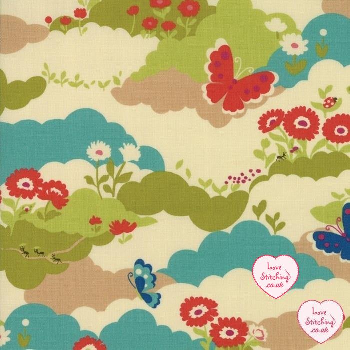 Moda Lucky Day Patchwork Fabric by Momo, lovestitching.co.uk, UK, Northern Ireland, NI, ROI