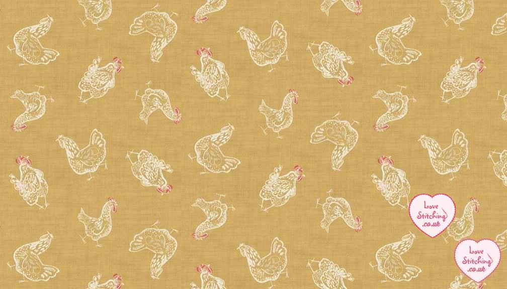 Makower UK Home Grown Patchwork Fabric, available at lovestitching.co.uk, UK, Northern Ireland, NI, ROI