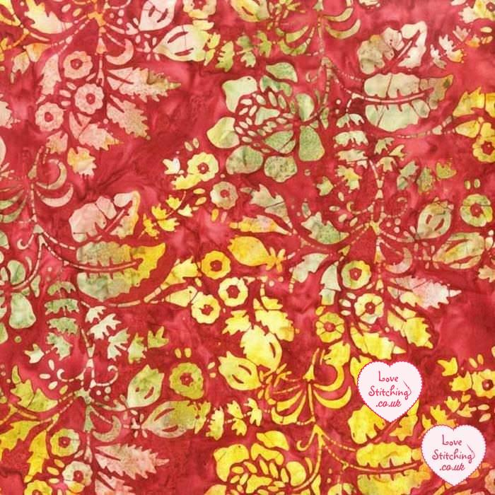 Makower UK Splash of Color Batik Patchwork Fabric available at lovestitching.co.uk, UK, NI, Northern Ireland, ROI