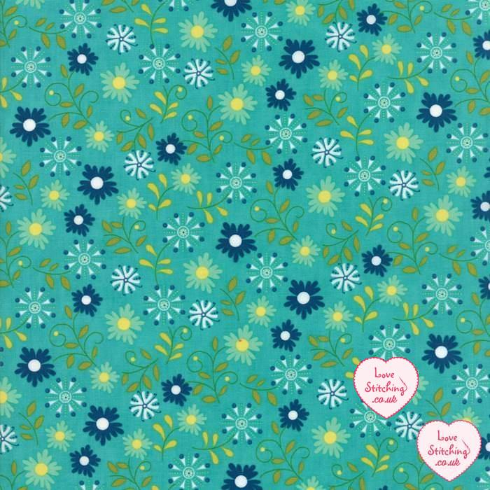 Moda Well Said Patchwork Fabric by Sandy Gervais, available at lovestitching.co.uk, UK, NI, Northern Ireland, ROI