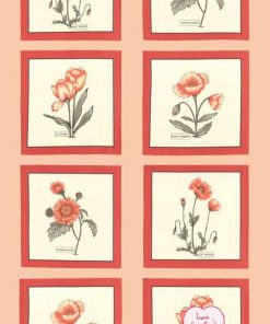 Moda UK Le Pavot Patchwork Fabric by Sandy Gervais available from lovestitching.co.uk, UK, Northern Ireland, ROI