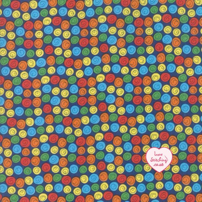 Moda Later Alligator Patchwork and Quilting Fabric by Sandy Gervais available at lovestitching.co.uk, UK, NI, Northern Ireland, ROI