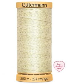 250m 1225 Gutermann Natural Cotton Thread 