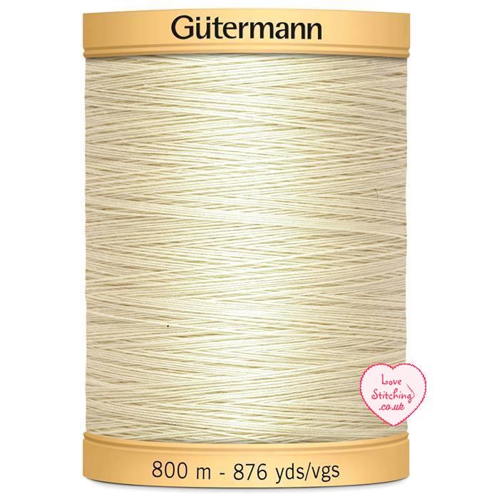 Gutermann Natural Cotton Thread 800m