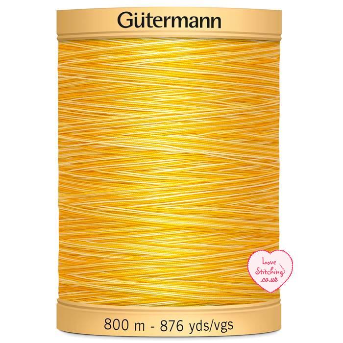 Gutermann Natural Cotton Variegated Thread 800m