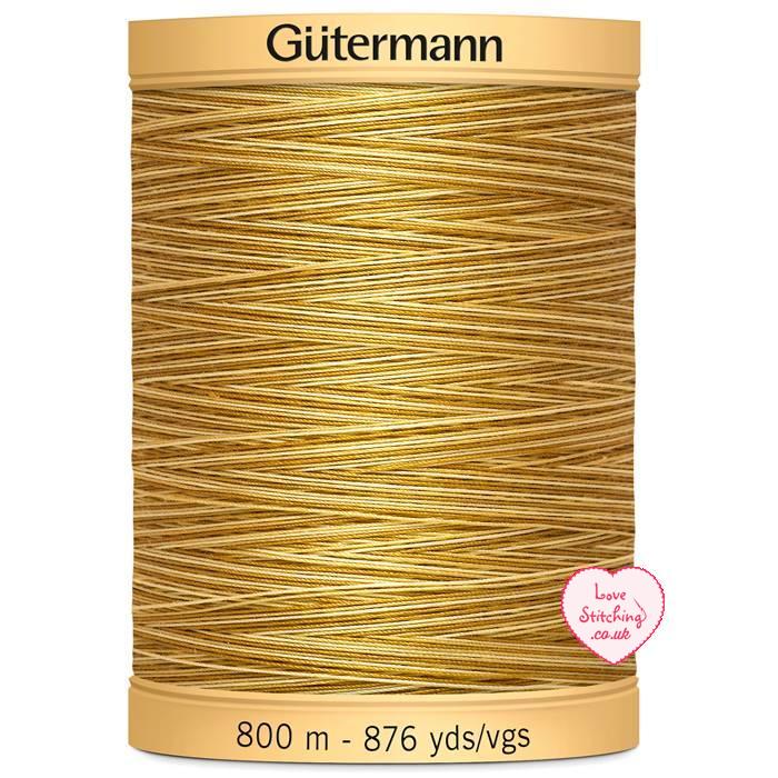 Gutermann Natural Cotton Variegated Thread 800m