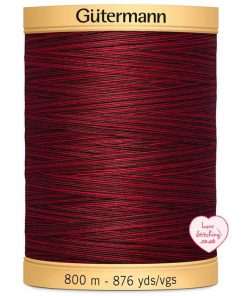 Gutermann Natural Cotton Variegated Thread 800m