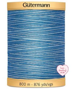 Gutermann Natural Cotton Variegated Thread 800m