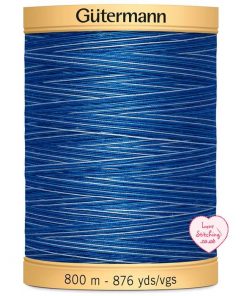 Gutermann Natural Cotton Variegated Thread 800m