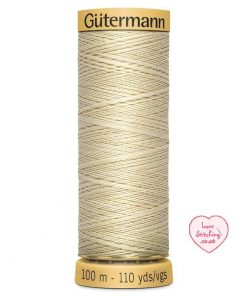 Gutermann 100m Natural Cotton Thread