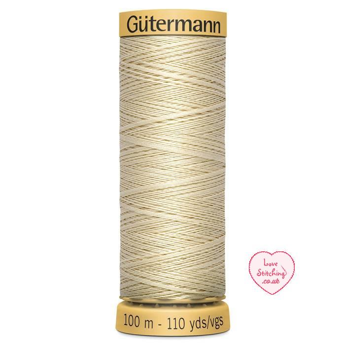 Gutermann 100m Natural Cotton Thread
