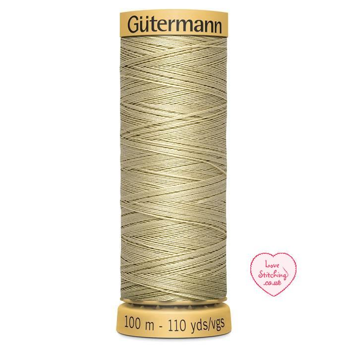 Gutermann 100m Natural Cotton Thread