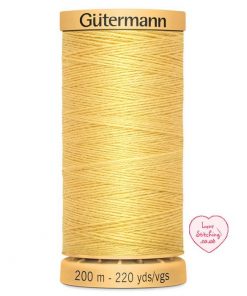 Gutermann 100% Cotton Tacking / Basting Thread 200m