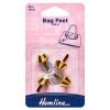 Hemline Base Nails / Feet 15mm Gold
