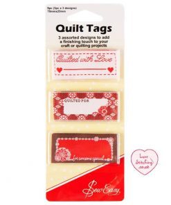 Sew Easy Quilt Tags