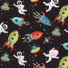 Makower UK Outer Space Fabric