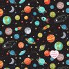 Makower UK Outer Space Fabric