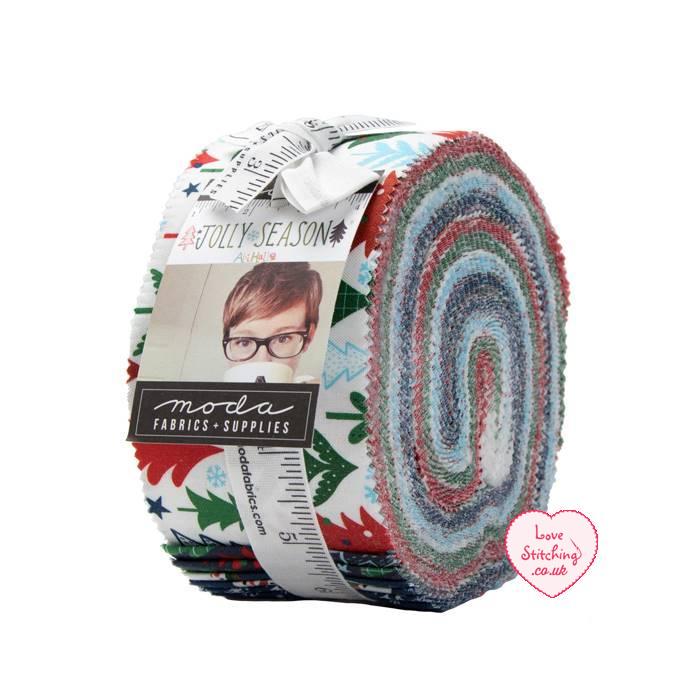 Moda UK Jolly Season Jelly Roll