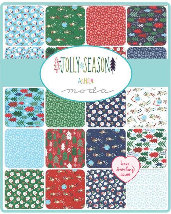 Moda UK Jolly Season Patchwork Fabric