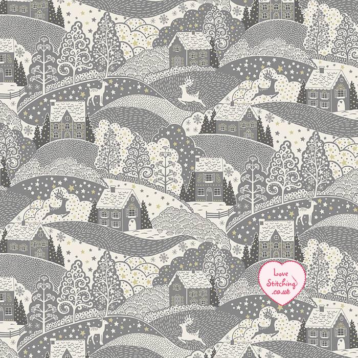 Makower UK Scandi Patchwork Fabric