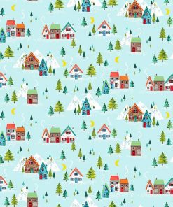 Makower UK Santa Express Patchwork Fabric Range