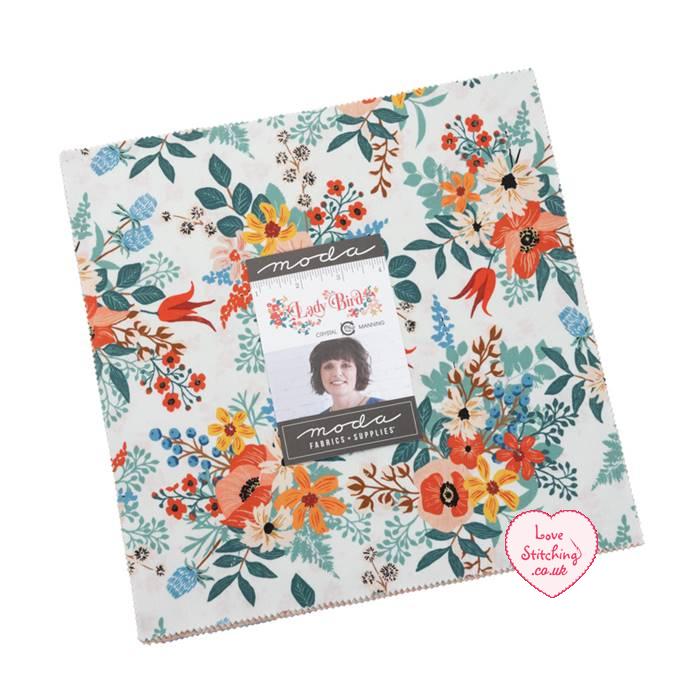 Moda Lady Bird Layer Cake by Crystal Manning