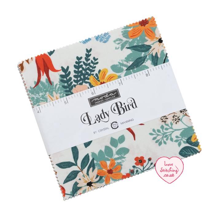 Moda Lady Bird Charm Pack by Crystal Manning