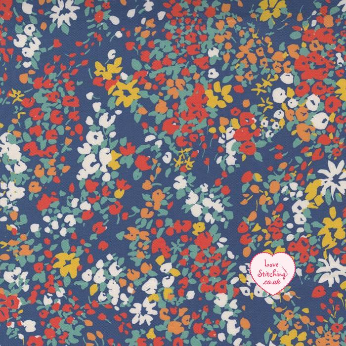 Moda Lady Bird Florals Small Navy