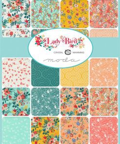Moda Lady Bird Patchwork Fabric by Crystal Manning
