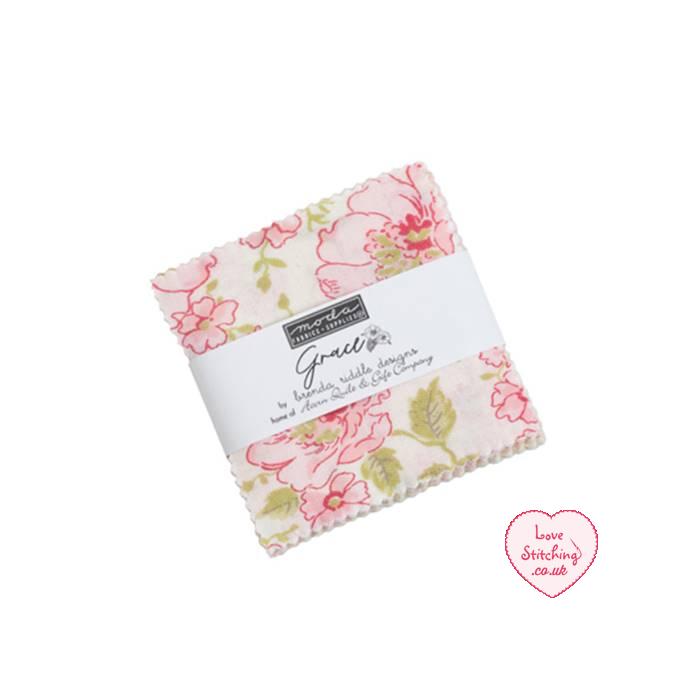 Moda Grace Mini Charm Pack by Brenda Riddle Designs