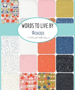 Moda Words to Live By Layer Cake, by Gingiber