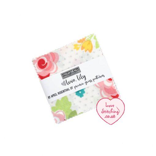 Moda Love Lily by April Rosenthal Mini Charm Pack