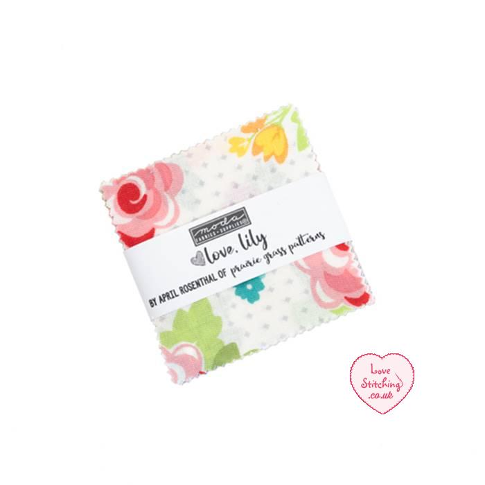 Moda Love Lily by April Rosenthal Mini Charm Pack
