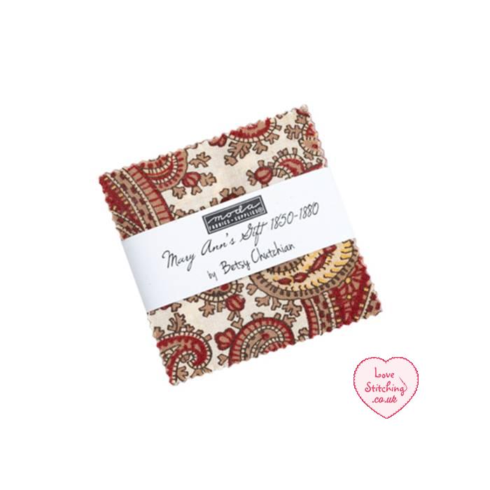 Moda Mary Ann's Gift 1850-1880 by Betsy Chutchian
