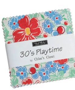 Moda 30's Playtime by Chloe's Closet Mini Charm pack