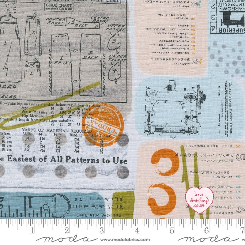 Moda Bluish by Zen Chic available at lovestitching.co.uk