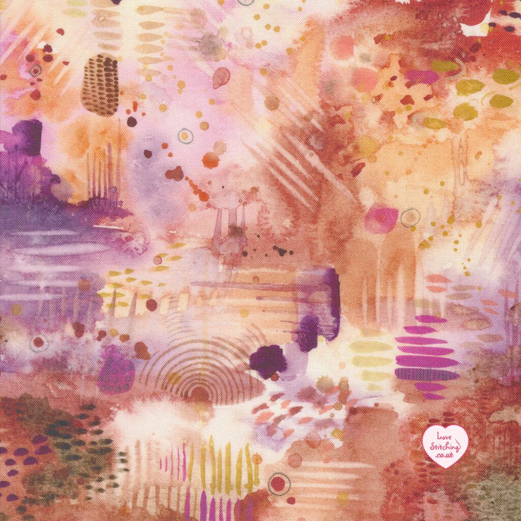 Moda Floribunda Patchwork Fabric by Create Joy Project, available at lovestitching.co.uk