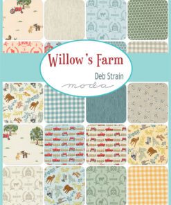 Moda Willows Farm by Deb Strain Patchwork Fabric available at lovestitching.co.uk
