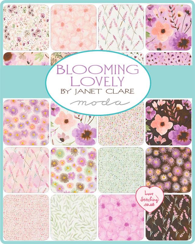 Moda Blooming Lovely Jelly Roll by Janet Clare