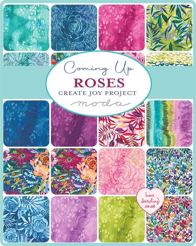 Moda Coming up Roses by Laura Muir - Create Joy Project