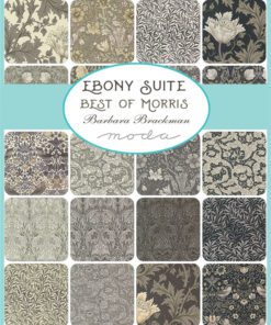 Moda Ebony Suite (Best of Morris) by Barbara Brackman