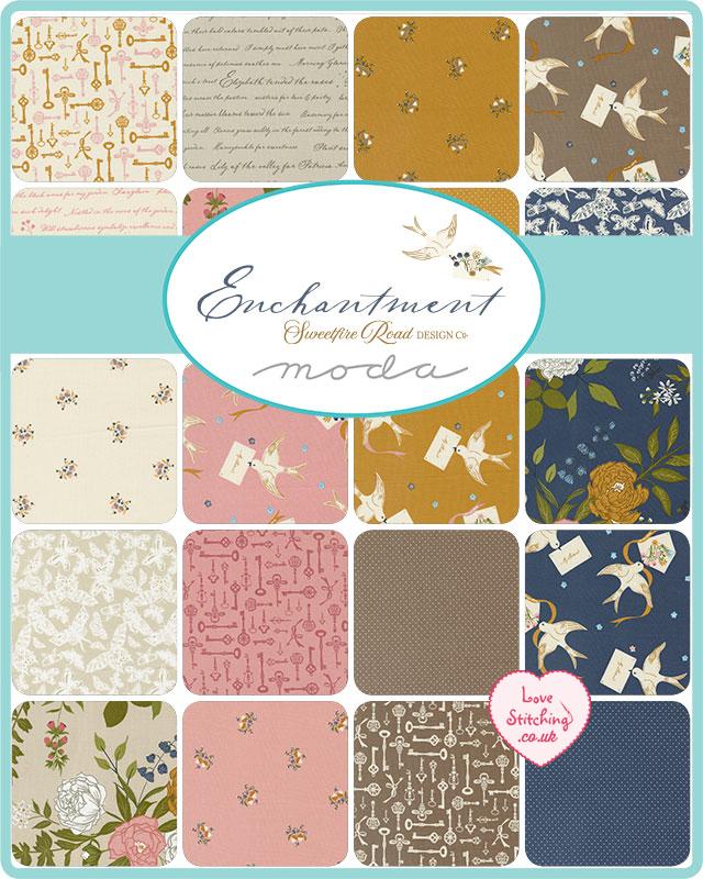 Moda Enchantment Patchwork Fabric by Sweetfire Road Design Co